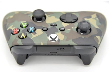 Wireless Custom Controller Compatible with PC, Windows 10+, Series X/S & One (Series X/S Green Camo) - color: Series X/S Green Camo
