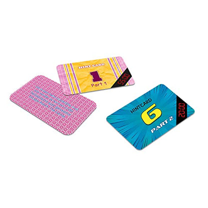 Identity Games [www.identity games.com] Escape Room The Game, NEW Family Edition - with 2 New Exciting Escape Rooms | Solve The Mystery Board Game for Family, Kids & Teens (English Version) - style: Candy Factory & Super Heroes