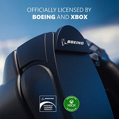 Thrustmaster TCA Yoke Boeing Edition Flight Sim Controller - XBOX & PC | 787 Dreamliner 1:1 replica, pendular motion, 8.3-in travel, all-metal build, 18 action buttons, adjustable spring tension - style: Yoke