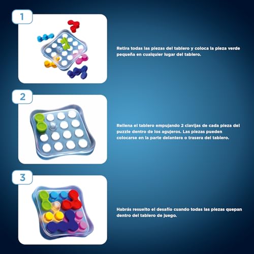 SmartGames Reverso, Fidget Puzzle, Mini Brain Teaser, Ages 6+