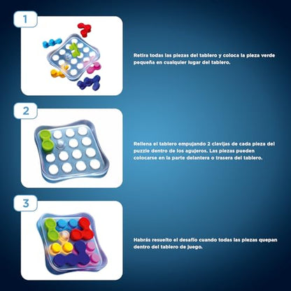 SmartGames Reverso, Fidget Puzzle, Mini Brain Teaser, Ages 6+