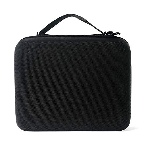 Hard Travel Card Game Case Includes 4 Removable Dividers and 500 Counts Card Sleeves, Holds Up To 1600 Cards for Cards Against Humanity and Other Types of Games, Black