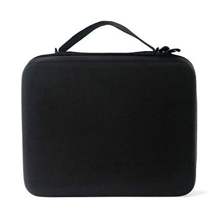 Hard Travel Card Game Case Includes 4 Removable Dividers and 500 Counts Card Sleeves, Holds Up To 1600 Cards for Cards Against Humanity and Other Types of Games, Black