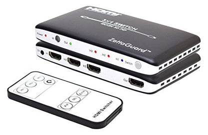 4K x 2K 3 Port 3 x 1 HDMI Switch with PIP(Picture in Picture) and IR Wireless Remote Control, HDMI Splitter Switcher Hub Port Switches (ZW310)