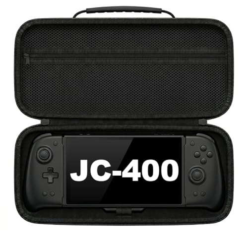 BLUE LAKE Performance Carrying Case for JC400 Switch 2 Controller, 1:1 Precision Fit Storage Bag with 10 Game Slots & Joystick Protection Slim Version