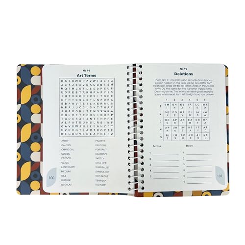 Ultimate Mind Games Pocket Puzzles (Brain Busters) 100+ Word Searches, Sudoku, Logic Puzzles, and More - Concealed Spiral
