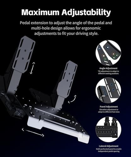 PXN PD HM Brake&Throttle Sim Racing Pedals, All-Metal 2-Pedal Set | Hall Sensors, Adjustable, USB-A/Type-C/RJ45 Connectivity, Compatible with PC and PXN V99/V10/V12/VD Wheel Bases