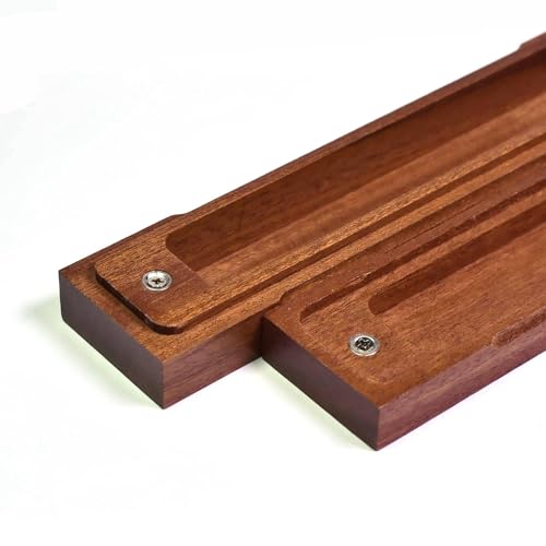 Wooden DND Dice Box, Dice Holder Case with Felt Lined Magnetic Lid for D&D Tabletop Game - Acacia (Evil Eye and Dragon-Black) - color: Evil Eye and Dragon-Black
