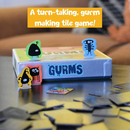 Bananagrams Gurms: Tile Matching Game for Family and Kids Age 6+ 2-4 Players - style: Gurms