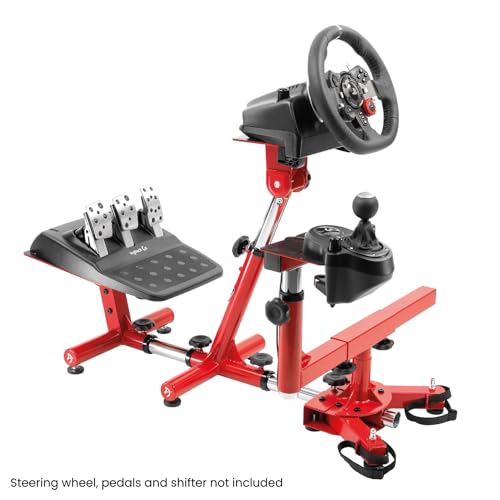 Arozzi Velocita Universal Racing Simulator Cockpit Compatible with Most Racing Sim Gear and Gaming Chairs Collapsible Telescopic and Portable - Red | Universal, Compatible with Racing Sim Gear & Gaming Chairs, Collapsible, Telescopic, Portable - color: RE