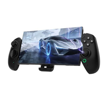 ASRVA Switch 2 Controller | Hall Effect Joystick, 9-Axis Gyro, Turbo, Dual Vibration, 4 Game Card Slots, 2 Replaceable D-pad Caps, Ergonomic Open-Top Replacement Wired Joypad for Nintendo Switch 2（Black） - color: Black