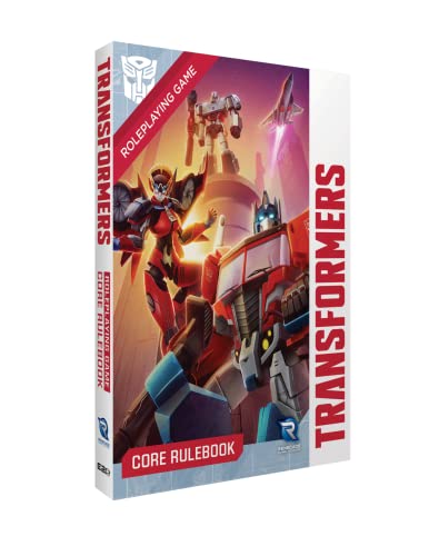Renegade Game Studios Transformers RPG Core Rulebook - Tabletop Game | Hardcover System for Autobot and Decepticon Campaigns with Character Creation, Combat Rules and Introductory Adventure