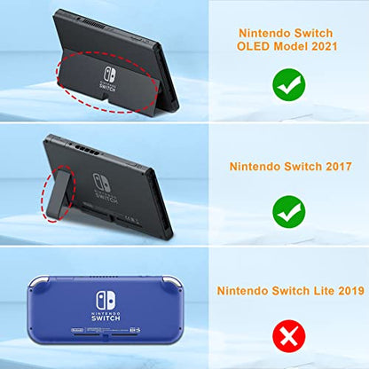 FINTIE Carrying Case for Nintendo Switch / Switch OLED Model (2021) | Portable Travel Storage Bag, Shockproof Protective Cover, 10 Game Card Slots & Inner Pocket, Starry Night - color: starry night