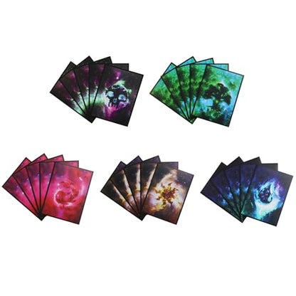 120ct Magic Themed(Plain) Art Card Sleeve Standard Size Card Protector Board Game Matte Card Sleeves for Trading Card Game Cover Shield