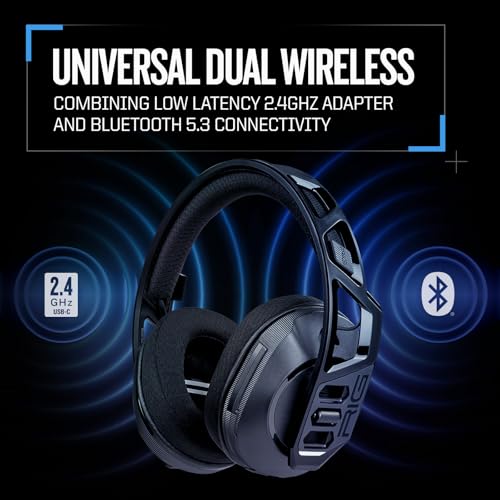 RIG 600 PRO HX Dual Wireless Universal Gaming Headset | Wireless 2.4GHz / Bluetooth for Xbox Series X|S, Xbox One, PS4, PS5, Nintendo Switch, PC, Android, iPhone – Urban Camo