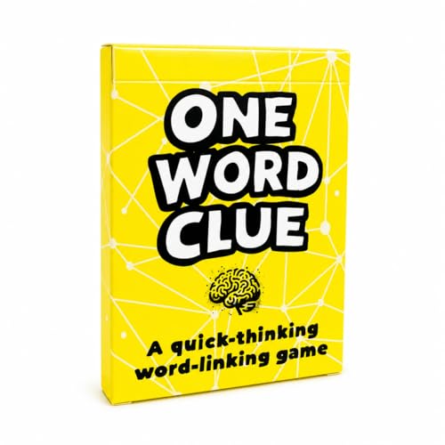 Word Association Game of Shared Thinking | Adults, Teens & Families | One Word Clue | Semi-Cooperative Word Game for Ages 12+, 3-6 Players, 15 Mins