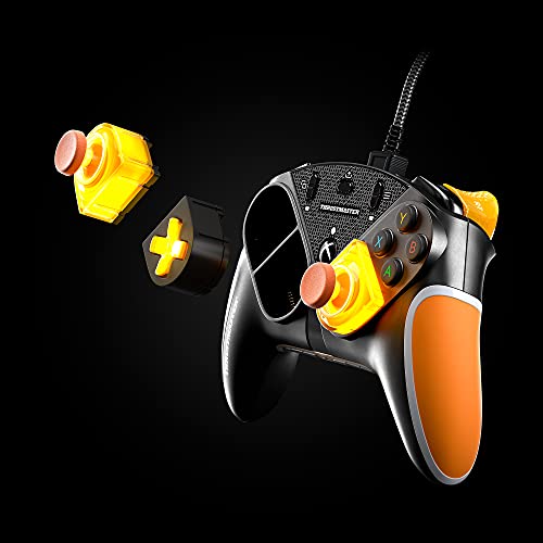 Thrustmaster eSwap X LED Orange Crystal Pack (Compatible with XBOX Series X/S, PC) - color: Orange Crystal, style: Eswap Module Packs