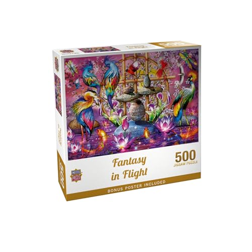 Masterpieces Fantasy in Flight Jigsaw Puzzle - 500 Pieces for Adults - size: 500 Piece