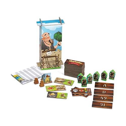 Strategy Board Game Extension for Kids, Teens and Family, Tabletop Game Nights, Ages 8 & Up, 2 to 5 Players, Kingdomino Age of Giants Expansion by Blue Orange Games - style: Kingdomino Age of Giants Expansion