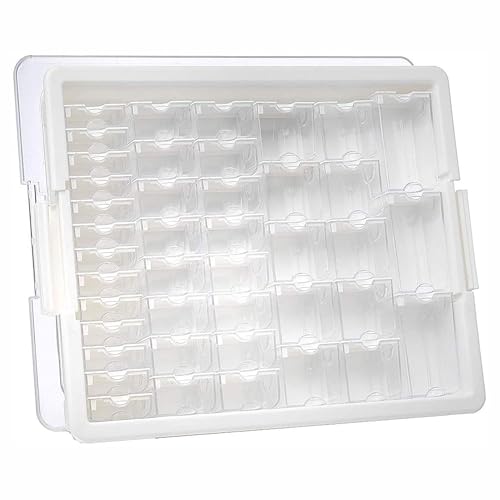 Bead Storage Solutions 45 Piece Assorted Craft Supplies Organizer and Elizabeth Ward 82 Piece Tiny Craft Supplies Organizer, Clear - style: 45-Piece, 82-Piece