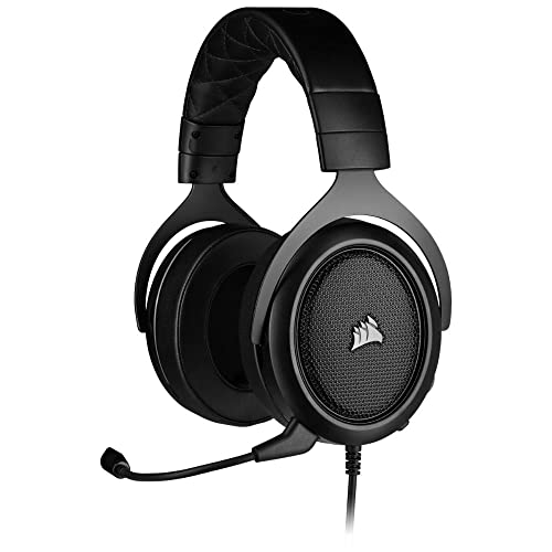 Corsair HS50 Pro - Stereo Gaming Headset - Discord Certified Headphones - Works with PC, Mac, Xbox Series X, Xbox Series S, Xbox One, PS5, PS4, Nintendo Switch, iOS and Android – Carbon - color: Carbon, style: HS50 PRO
