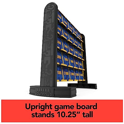 Jeopardy Family Edition Board Game Trivia Games Board Games for Family Night Fun Games for Game Night, for Adults and Kids Ages 10 and up