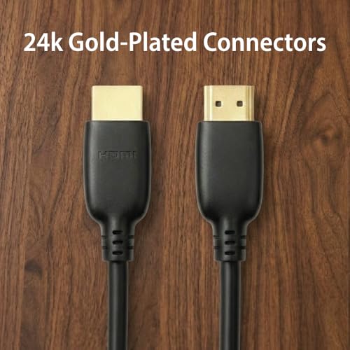 Cyberguys! UltraCertified 8K HDMI Cable (V2.1) 48Gbps Ultra High-Speed, 8K@60Hz/4K@120Hz HDR eARC Dolby Atmos HDCP 2.2 Gold-Plated Connectors, Compatible with PS5 Xbox Blu-ray TV GPU AV Receiver, 6Ft - size: 6Ft
