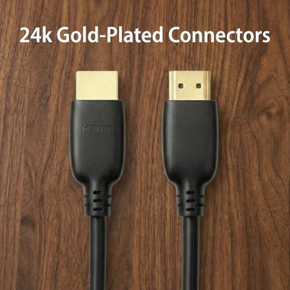 Cyberguys! UltraCertified 8K HDMI Cable (V2.1) 48Gbps Ultra High-Speed, 8K@60Hz/4K@120Hz HDR eARC Dolby Atmos HDCP 2.2 Gold-Plated Connectors, Compatible with PS5 Xbox Blu-ray TV GPU AV Receiver, 6Ft - size: 6Ft