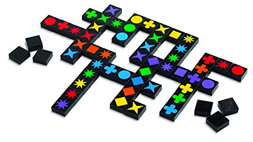 Mindware | Qwirkle UK Edition | Board Game | Ages 6+ | 2-4 Players | 45 Minutes Playing Time - style: Qwirkle UK Edition