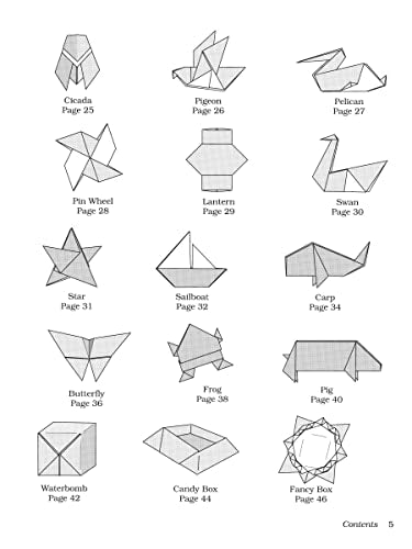 Easy Origami (Dover Origami Papercraft)over 30 simple projects