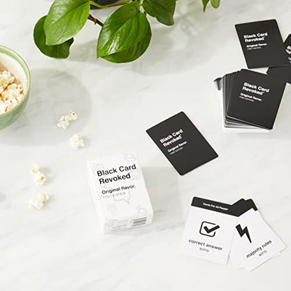Black Card Revoked Original Flavor - Celebrate The Culture with America’s 1st Black Card Game | The Original Black Trivia | Perfect for Every Cookout, Game Night & Holiday