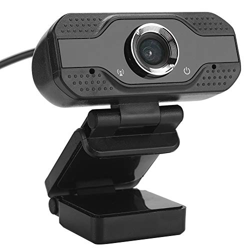 Webcam, 1080P 30FPS FHD USB Computer Camera with Built-in Microphone and Noise Reduction for Video Conferencing, Live Streaming, Desktop and Laptop