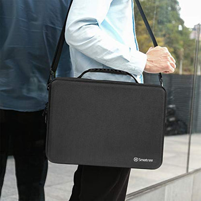Smatree Hard Carrying Case for 14.2inch Apple MacBook Pro M5 2025/2024 M4 | for 14.2inch APPLE MacBook Pro 2023 A2918,13 inch MacBook Air M4 2025/2024/2022,iPad Pro M5 2025/2024/iPad Air M3 2025,Black - color: Black