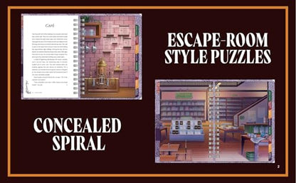 Puzzling Escapes Trapped in the Bookstore - An Escape Room Book