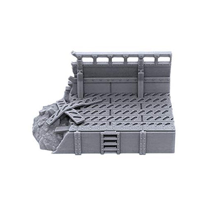 EnderToys Trenchline Expansion Set by Terrain4Print, 3D Printed Tabletop RPG Scenery and Wargame Terrain for 28mm Miniatures
