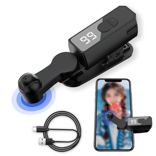Auto Clicker for Smart Phone, Rechargeable Phone Screen Tapper, Fast Click Simulation Finger Continuous Click for Gaming, Live, Adjustable Speed Physical Clicker