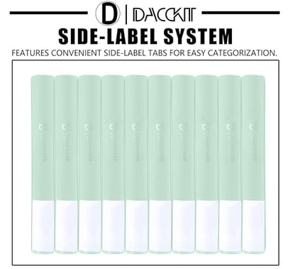 D DACCKIT Card Binder 16 Pocket - Fits 1024 Cards，4X4 Ringless Card Album with Sleeves for Trading Cards & Sports Cards（Model A，Asakusa Green） - color: Asakusa Green
