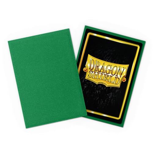 Dragon Shield | Japanese Size Card Matte Sleeves | 60 CT - Smooth & Tough Premium TCG Sleeves - Compatible with Yu-Gi-Oh, Naruto, Cardfight & Vanguard | Emerald - color: Emerald Matte