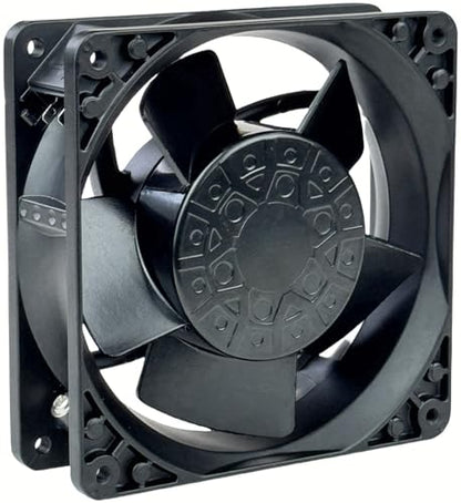 for ebmpapst 4600N Axial Fan，115V 12038 Industrial Cooling Fan All-Metal Heat-Resistant Cooling Fan 4600N, 2-Pin 20W