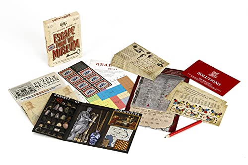 Escape From the Museum Escape Room Game - style: Museum