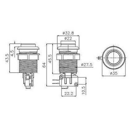 Arcity 2-Player Arcade Buttons and Joystick Kits DIY