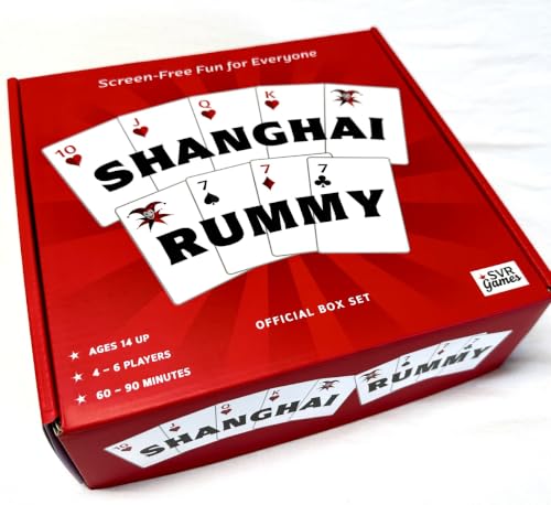 Shanghai Rummy Card Game Complete Box Set | Complete Box Set