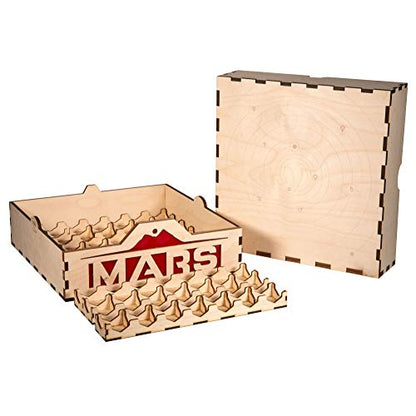 The Broken Token Crate Upgrade (Crate Shell + Tile Trays) Compatible with Terraforming Mars