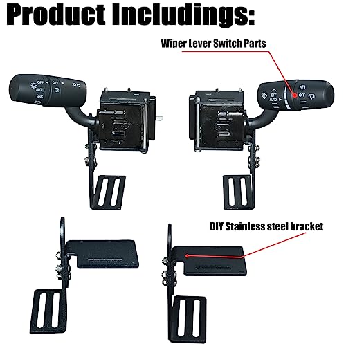 Obokidlyamor Simulator Turn Signal Wiper Light Combination Switch for Logitech G920/G923 For PXN V10 Gaming Steering Wheel Truck ATS & ETS2 Hub Trucker(For PXN V10) - size: For PXN V10