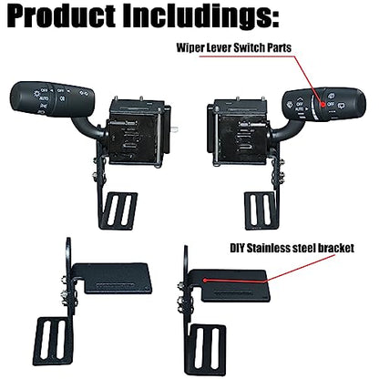 Obokidlyamor Simulator Turn Signal Wiper Light Combination Switch for Logitech G920/G923 For PXN V10 Gaming Steering Wheel Truck ATS & ETS2 Hub Trucker(For PXN V10) - size: For PXN V10