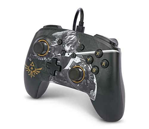 PowerA Enhanced Nintendo Switch and Switch 2 Wired Controller - Legend of Zelda Battle Ready Link, Officially licensed - color: Battle-Ready Link