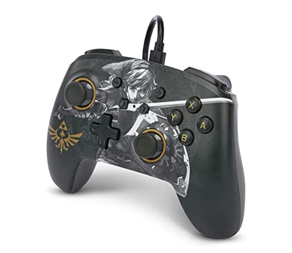 PowerA Enhanced Nintendo Switch and Switch 2 Wired Controller - Legend of Zelda Battle Ready Link, Officially licensed - color: Battle-Ready Link