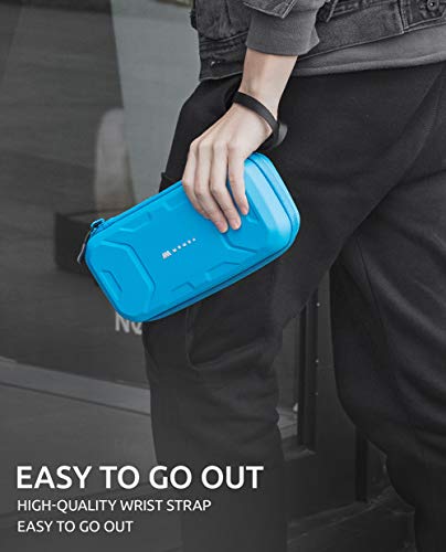 Mumba Carrying Case for Nintendo Switch OLED/Switch 1/Switch Lite, [Standard Version] Protective Travel Carry Case Pouch for Nintendo Switch Console & Accessories (Blue) - color: Blue