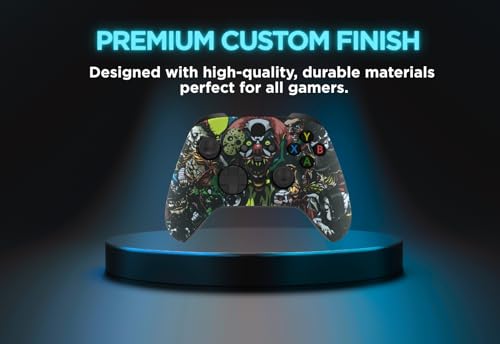 Stealth Controllers Wireless Controller for Xbox Series S, Xbox Series X, Xbox One - Soft Touch Feel - Custom Series S/X Controller (Scary Party) - color: Scary Party