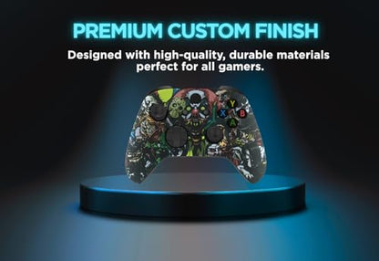 Stealth Controllers Wireless Controller for Xbox Series S, Xbox Series X, Xbox One - Soft Touch Feel - Custom Series S/X Controller (Scary Party) - color: Scary Party